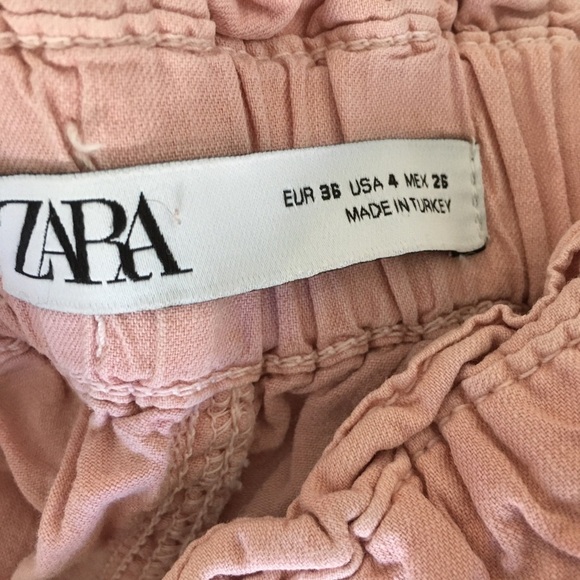 ZARA 4 Stylish Pink High-Waisted Jeans - Picture 6 of 7